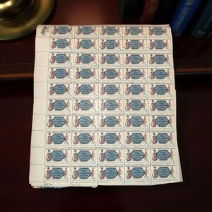 MNH Scott ‘66  #1316 General Federation Women’s Clubs 5 Cent Sheet of 50 Stamps